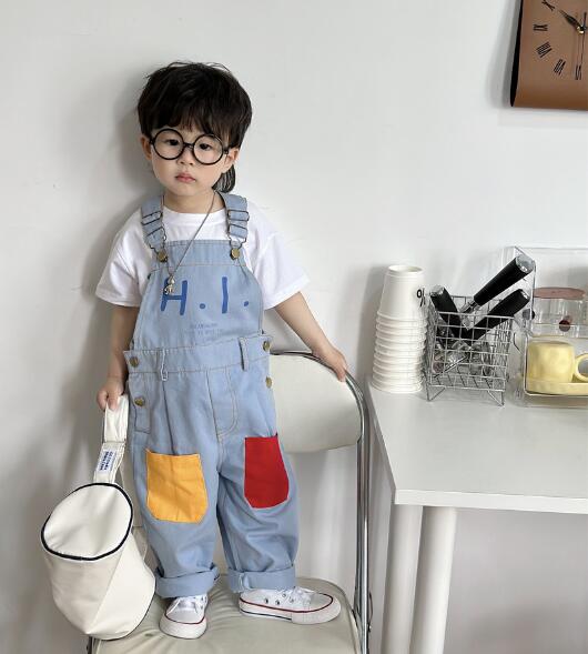 子供服★サロペット★韓国風子供服★キッズ男の子★カジュアル★80-140CM