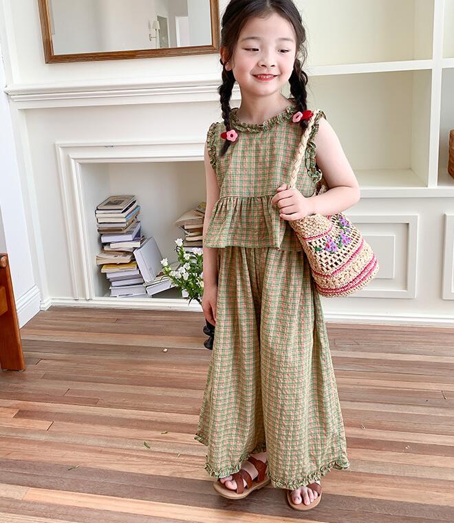 2023年新品★子供服　トップス+ズボン　セット★90-150cm★