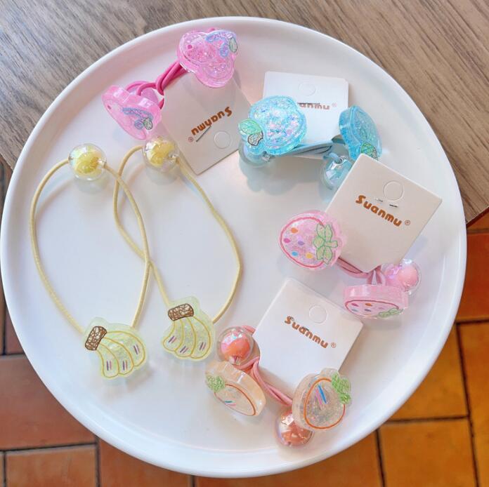 子供用★ヘアゴム★髪飾り★まとめ髪用★ヘアアクセサリー★可愛い★多色
