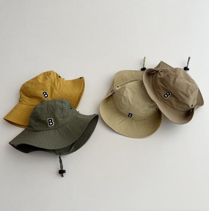 子供用★帽子★バケットハット★キッズ★男女兼用★日焼け防止★速乾★薄手★5色