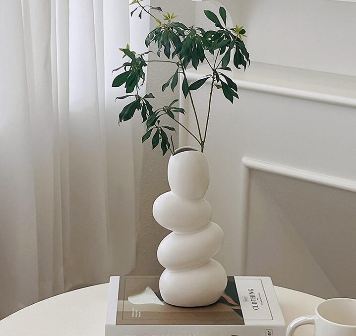 ★超人気★インテリア★陶器花瓶★玄関装飾★