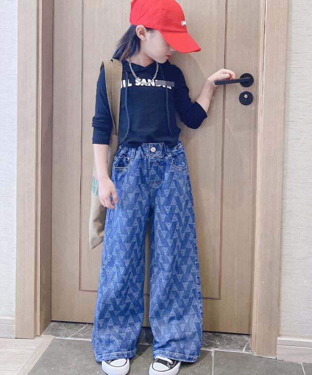 2023新品★子供服★デニムズボン★120-170cm★