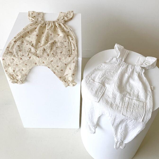 子供服★ロンパース★連体服★韓国風子供服★ベビー★袖なし★2色★73-110CM