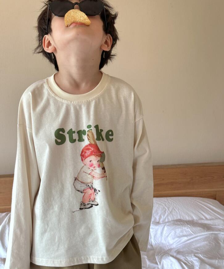 2023★春秋新作★韓国風子供服★スウェット★トップス★3色90-140CM