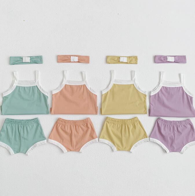 子供服★トップス+パンツ★セットアップ★韓国風子供服★ベビー★可愛い★4色★66-90CM