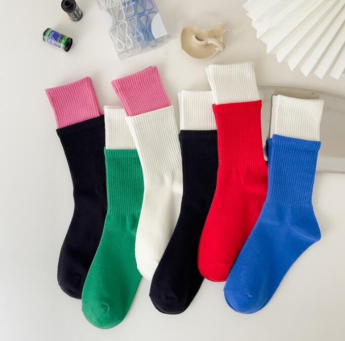 2023★レディース靴下★ソックス★スウェット★6色