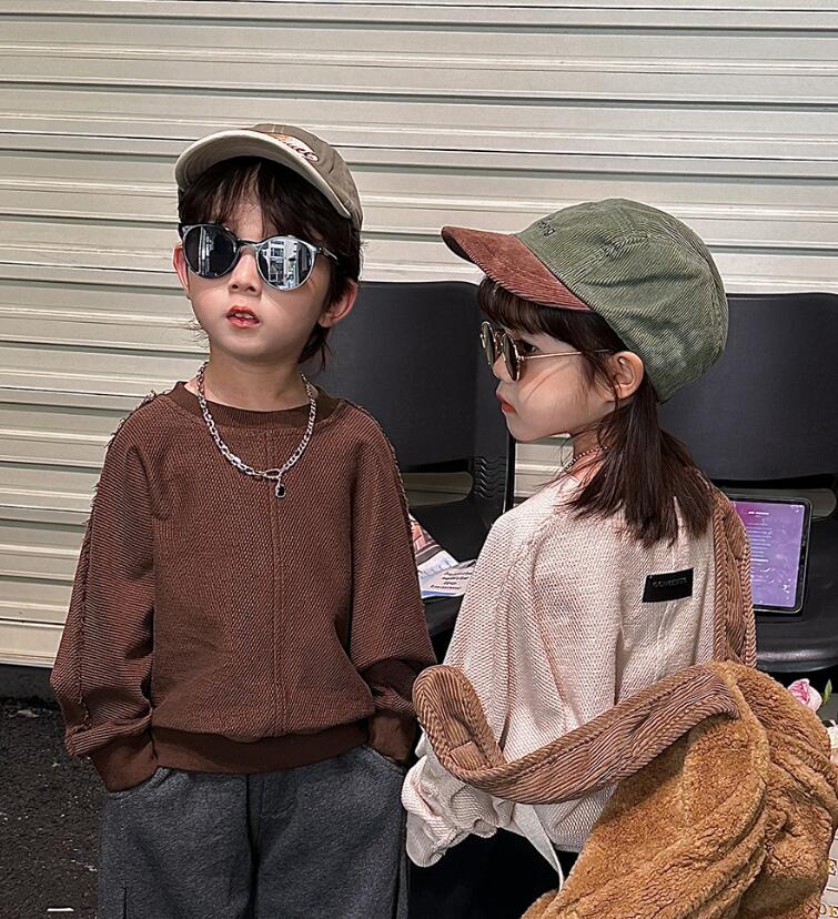 2023★春秋新作★韓国風子供服★スウェット★2色90-150CM