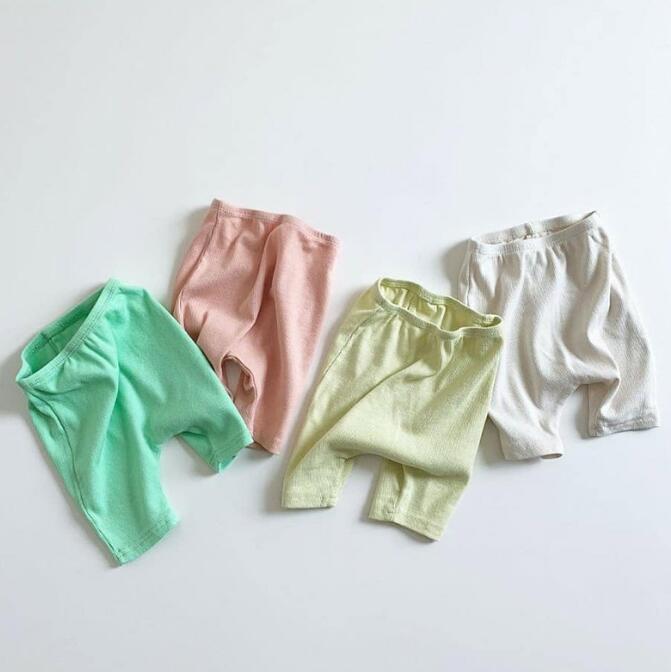 子供服★ハーフパンツ★ボトムス★韓国風子供服★ベビー★男女兼用★無地★4色★73-100CM