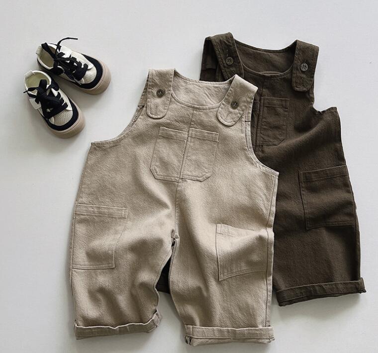 2023★春秋新作★韓国風子供服★サロペット★2色80-130CM