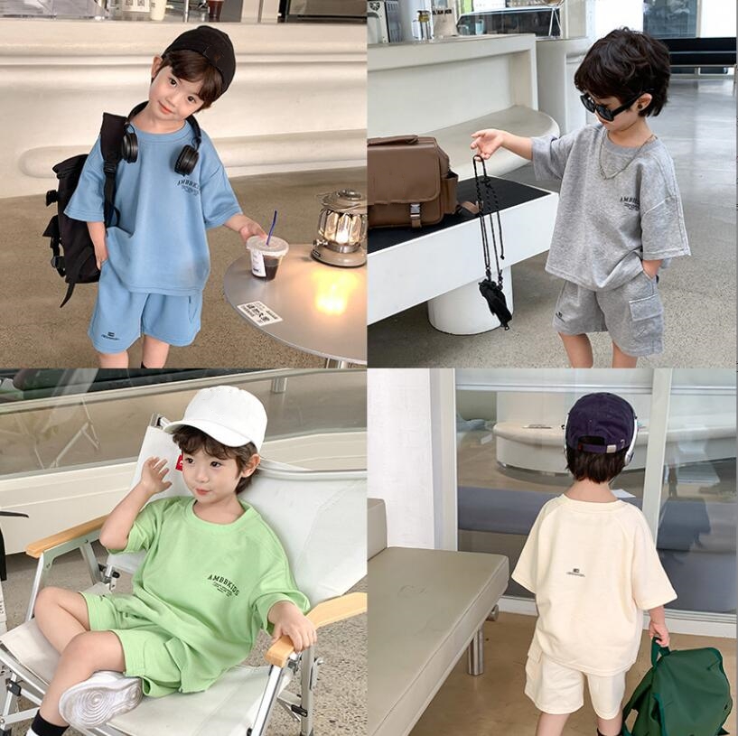 2023★春夏新作★韓国風子供服★トップス+ズボン2セット★4色90-150CM