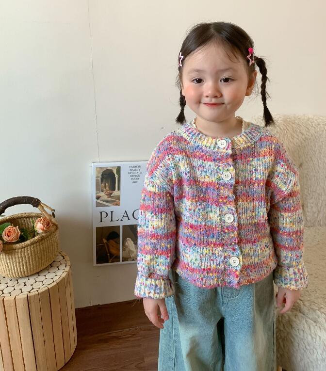 2023秋新作★子供服　カーディガン&ズボン分けて販売★80-140cm★