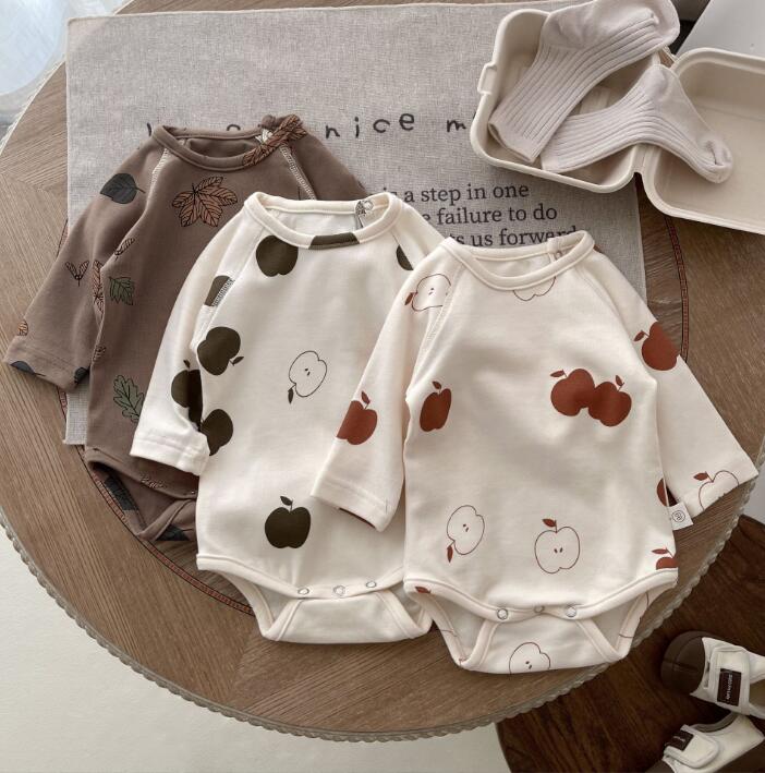 2023★春秋新作★韓国風ベビー服★ロンパース★3色66-90CM