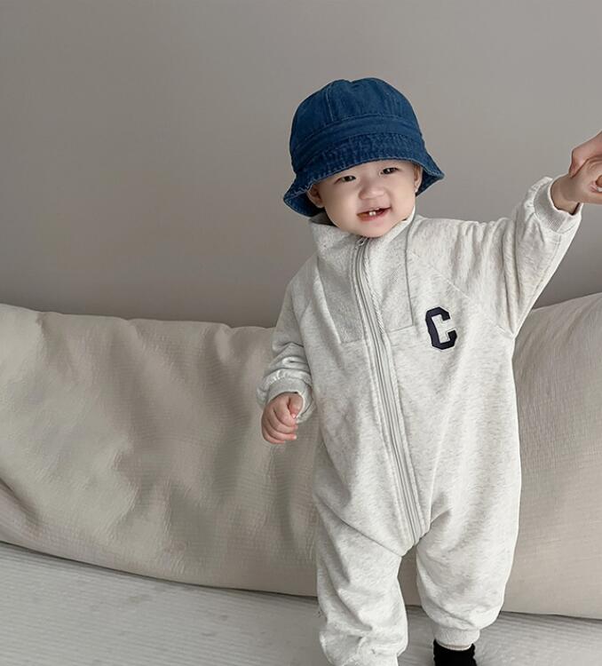 2023秋新品★ベビー服★ロンパース　連体服★66-90cm★2色