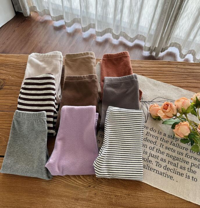 2023秋新品W★子供服　ズボン　タイツ★80-140cm★15色