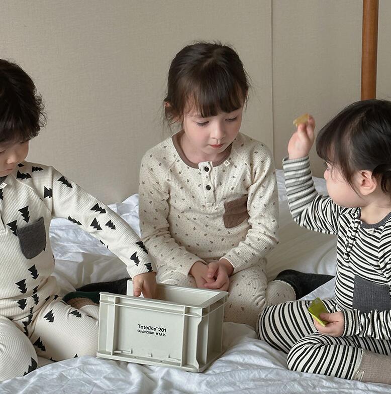 2023秋新★子供服　トップス+ズボン　部屋着セット★90-130cm★10色