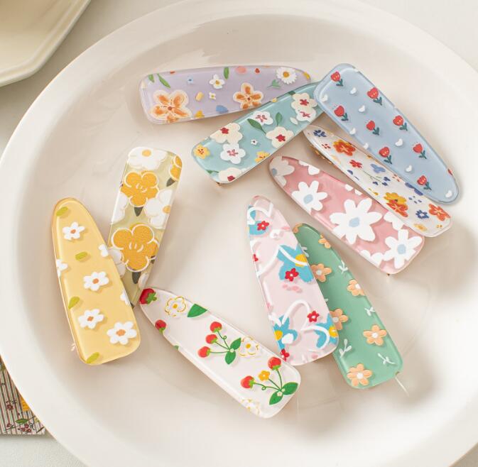 髪飾り★まとめ髪用★ヘアアクセサリー★レディース★ヘアピン★花柄★多色