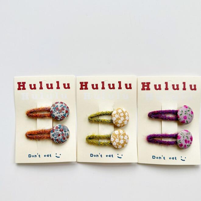 髪飾り★まとめ髪用★ヘアアクセサリー★子供用★キッズ★ヘアピン★2枚入り★可愛い★多色