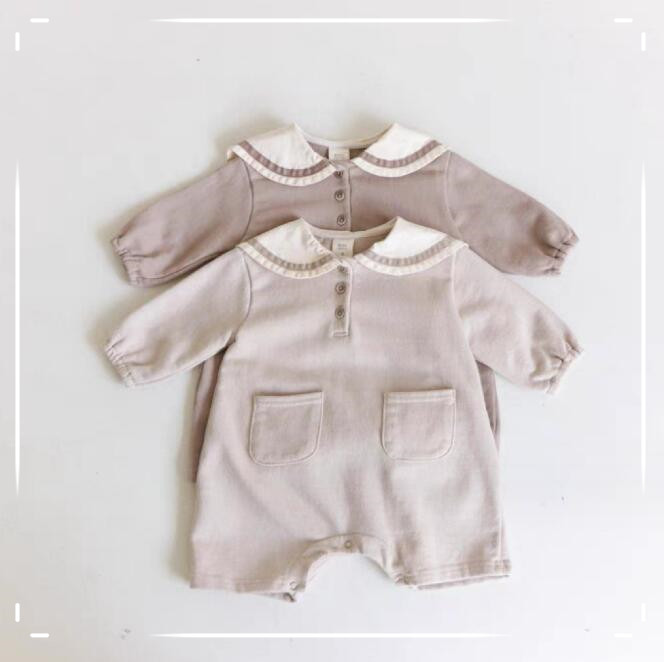 「2023秋」子供服★ロンパース★連体服★韓国風子供服★ベビー★男女兼用★2色★66-90CM