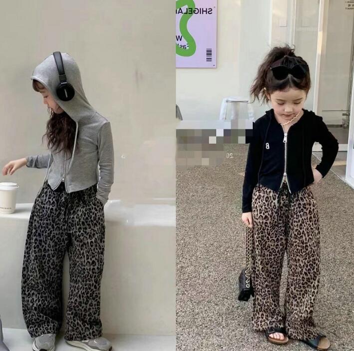 2023★春秋新作★韓国風子供服★トップス+ズボン2セット★2色5-13