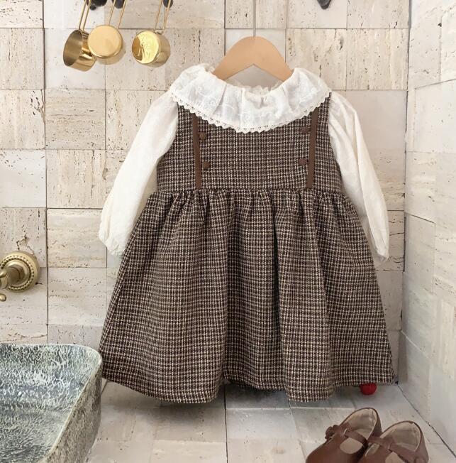 2023秋新品★子供服　ワンピース★90-140cm★