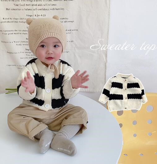 「2023秋」子供服★トップス★ニット★セーター★韓国風子供服★ベビー★66-100CM
