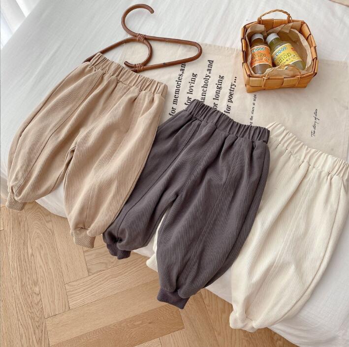 2023★春秋新作★韓国風子供服★ズボン★3色73-140CM