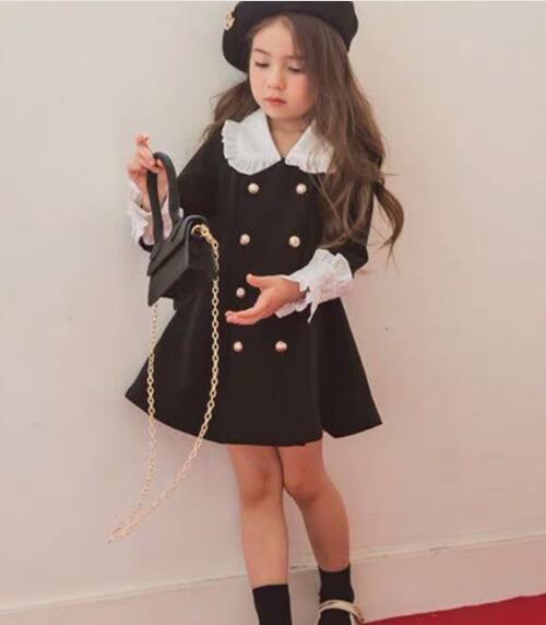 2023★春秋新作★韓国風子供服★ワンピース★7-15