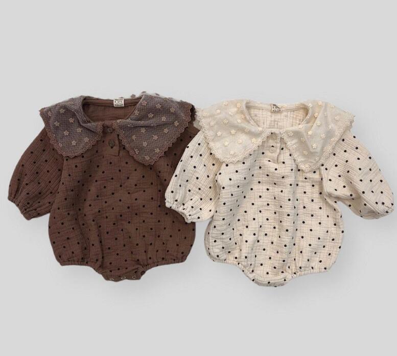 2023秋新品★ベビー服★ロンパース★66-90cm★2色