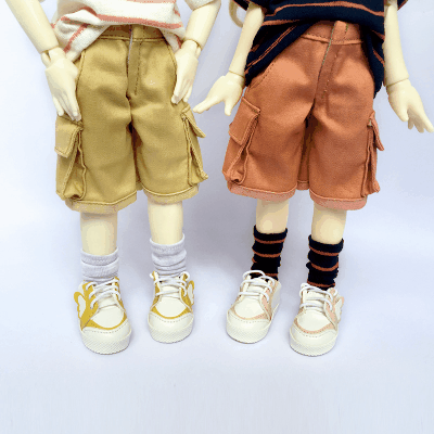 ドール用衣装 人形doll 着せ替え 1/6BJD yosd SD ボトムス 半ズボン ハーフパンツ 9色