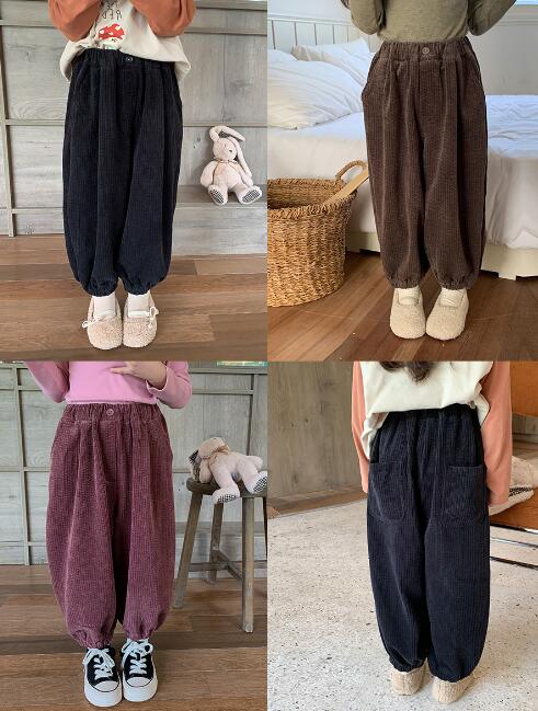 2023秋新品★子供服　ズボン★90-150cm★3色