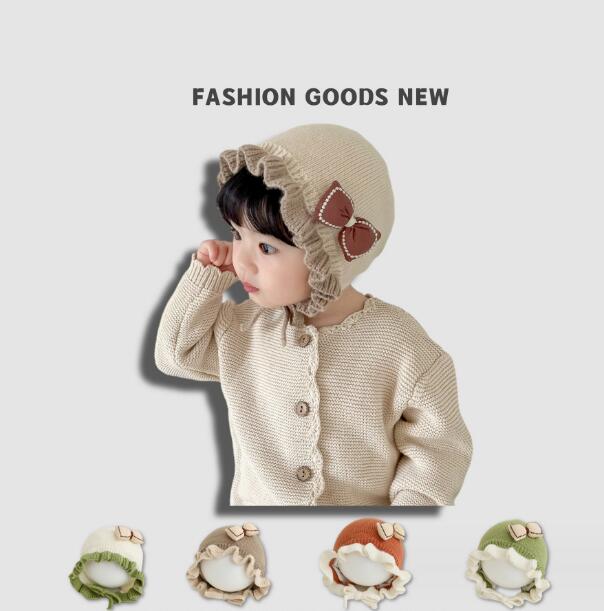 「2023秋冬」子供用★帽子★ベビー★耳カバー★無地★男女兼用★暖かい★防寒★5色