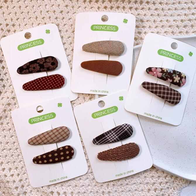 髪飾り★まとめ髪用★ヘアアクセサリー★子供用★キッズ★ヘアピン★2枚入り★多色