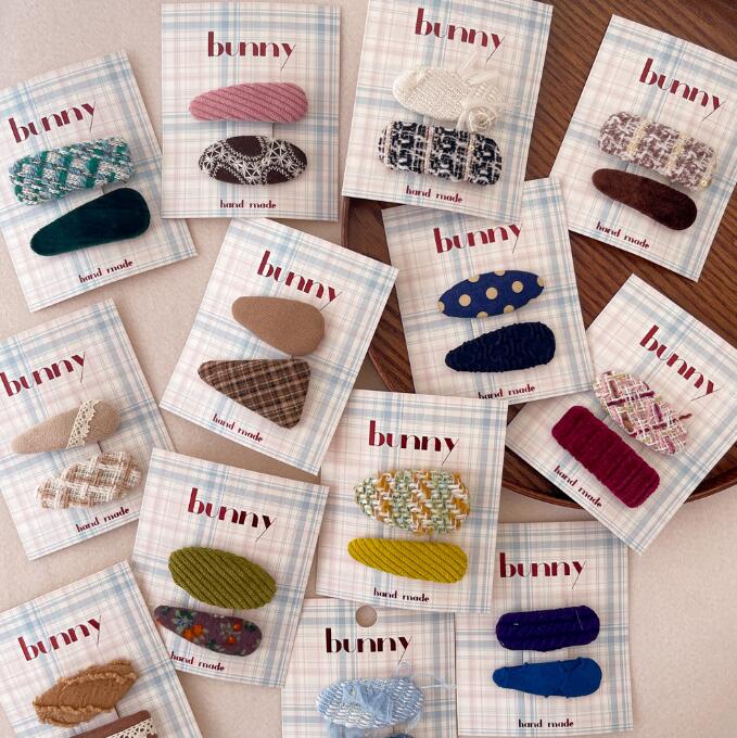 髪飾り★まとめ髪用★ヘアアクセサリー★子供用★キッズ★ヘアピン★2枚入り★多色