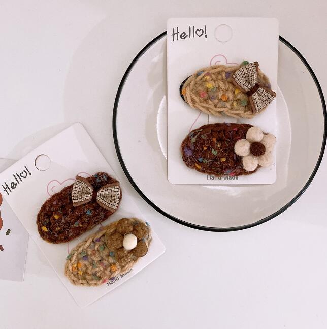 髪飾り★まとめ髪用★ヘアアクセサリー★子供用★キッズ★ヘアピン★2枚入り