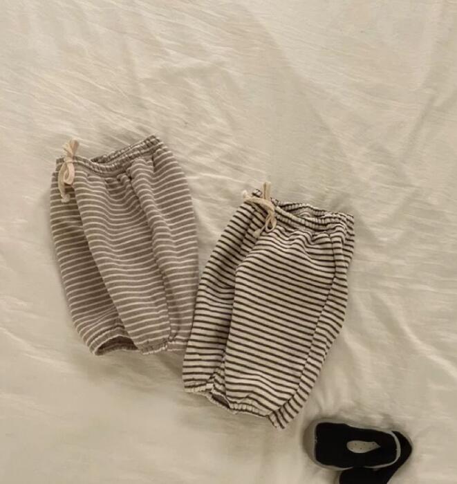 2023★秋冬新作★韓国風ベビー服★裏起毛★ズボン★2色73-100CM