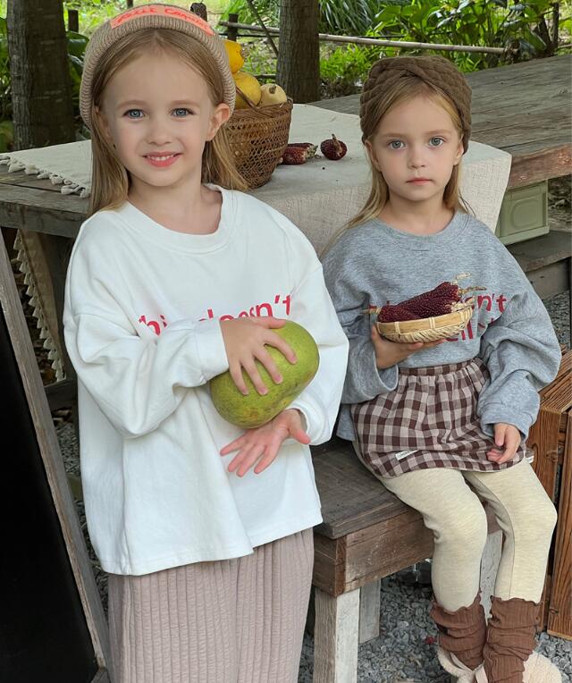 2023★春秋新作★韓国風子供服★トレーナー★2色90-150CM