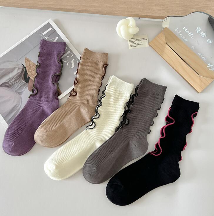 秋冬★靴下★レデイース★ソックス★大人用★女性用靴下★可愛い★5色