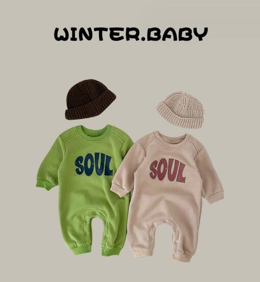 子供服★ロンパース★連体服★韓国風子供服★男女兼用★ベビー★2色★66-100CM