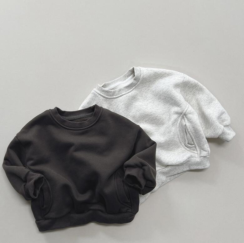 2023★秋冬新作★韓国風子供服★トレーナー★2色80-130CM
