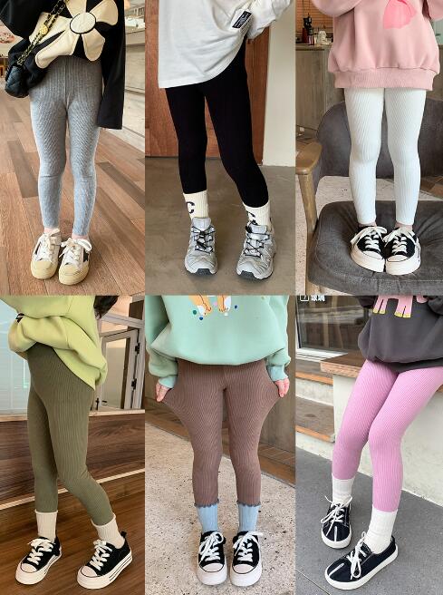 2023秋冬新品★子供服　タイツ　ズボン★90-150cm★6色