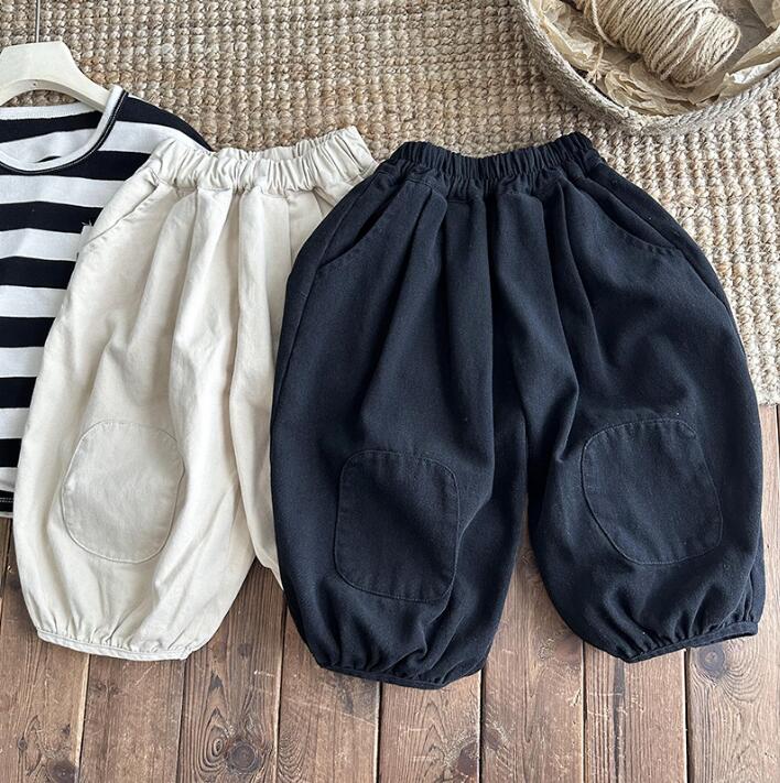 2023★春秋新作★韓国風子供服★ズボン★2色90-140CM