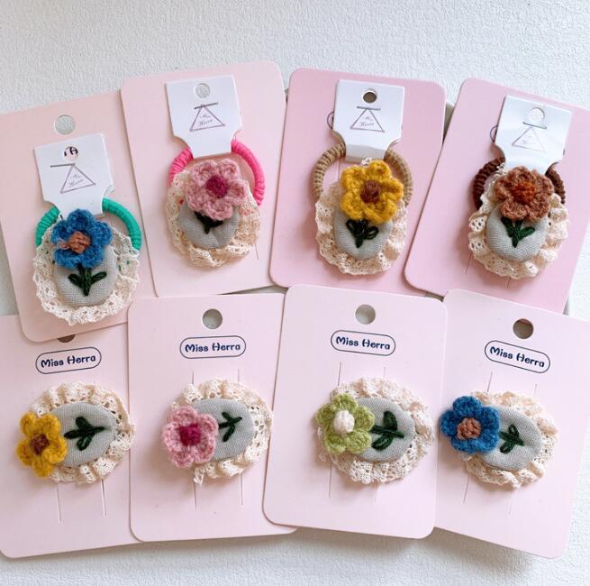 子供用★髪飾り★まとめ髪用★ヘアアクセサリー★キッズ★ヘアピン★ヘアゴム★多色