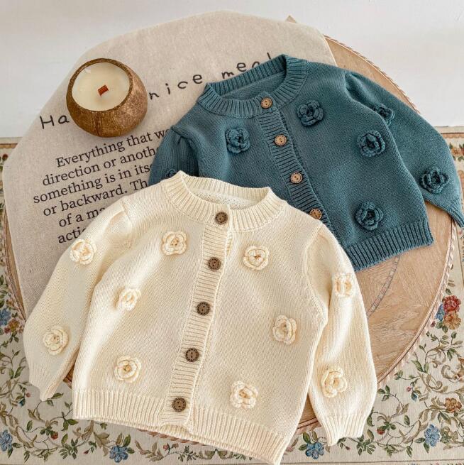 子供服★トップス★カーディガン★セーター★韓国風子供服★ベビー★可愛い★2色★66-100CM
