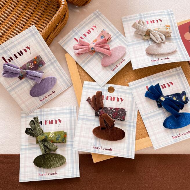 髪飾り★まとめ髪用★ヘアアクセサリー★子供用★ヘアピン★2枚入り★可愛い★多色