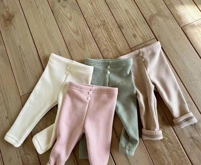2023秋冬★ベビー服　厚手ズボン★66-90★4色