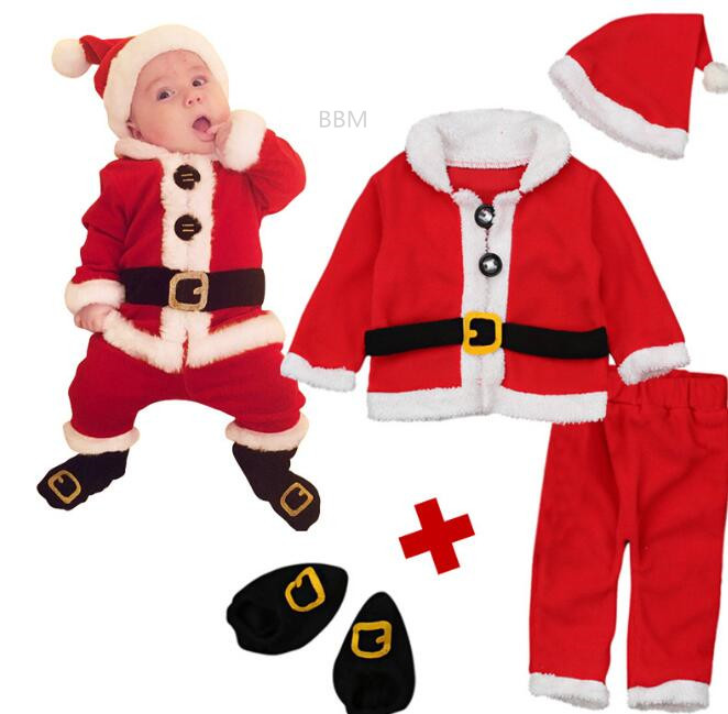 2023★秋冬新作★クリスマス★トップス+ズボン+帽子+靴下★70-100CM