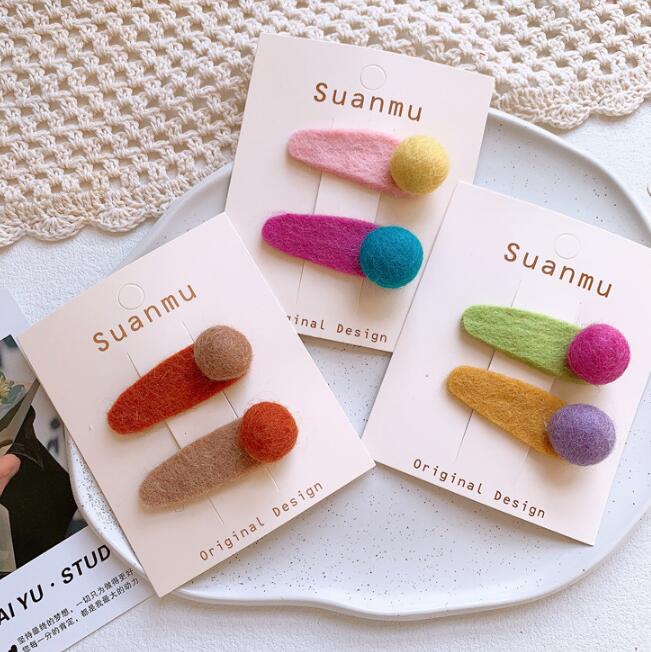 髪飾り★まとめ髪用★ヘアアクセサリー★子供用★キッズ★ヘアピン★2枚入り★多色