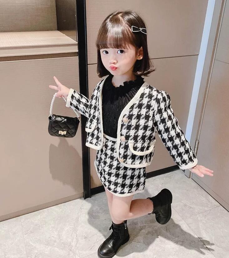 2023★春秋新作★韓国風子供服★トップス+スカート★セットアップ★2色80-130CM