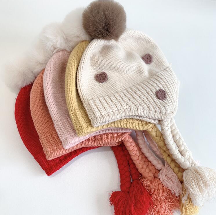 2023秋冬新品★子供用★帽子　ニットハット★5色選べ