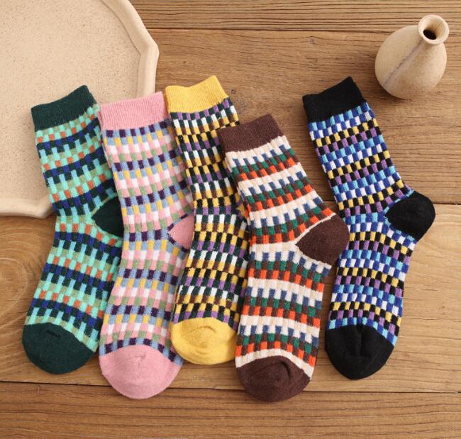 靴下★レディース★ソックス★大人用★女性用靴下★暖かい★多色